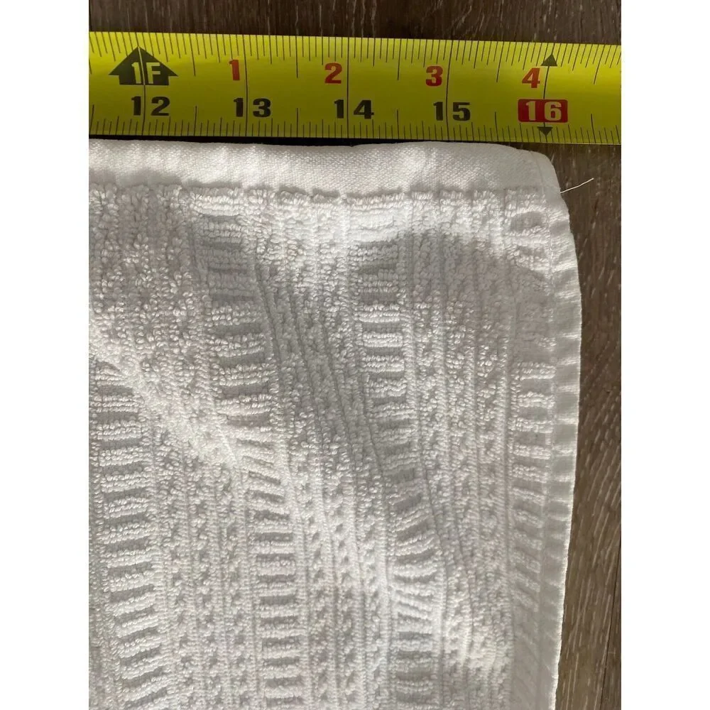 Filpinter Hand Towel White With Grey Accent